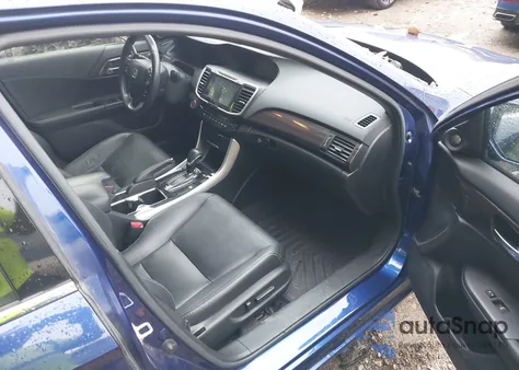 2017 Honda Accord Hybrid Ex-L from USA, damaged, VIN JHMCR6F52HC017352